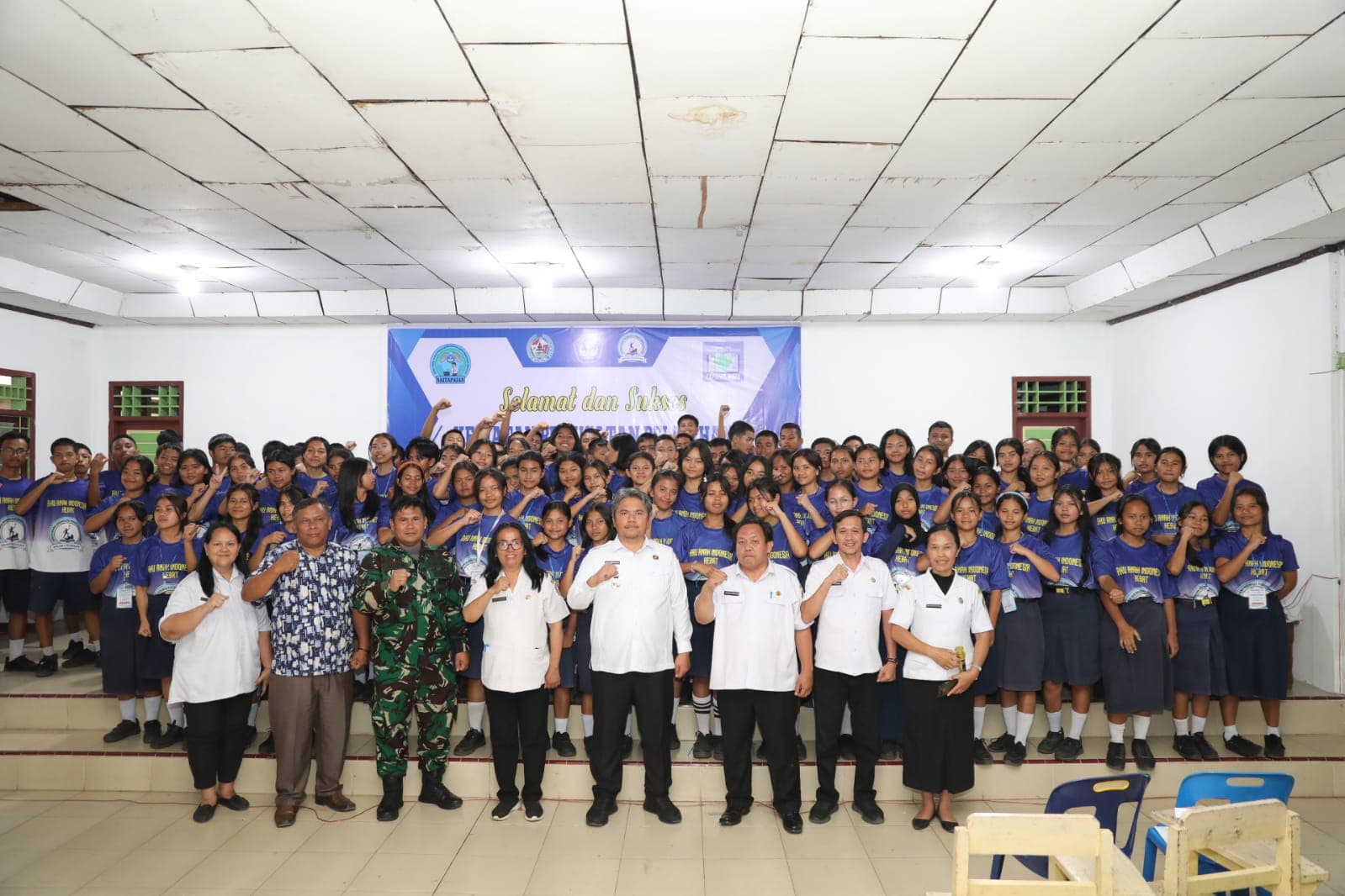 Wakil Bupati Tapanuli Utara Tutup Pemusatan Latihan Seleksi SMA Unggulan, Tekankan Persiapan Maksimal