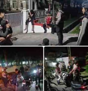 Patroli Malam Hingga Subuh, Kasat Samapta Polres Asahan Pimpin Langsung Penertiban Geng Motor dan Tawuran