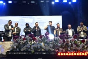 Bupati Humbahas Hadiri Puncak HUT Kabupaten Toba, Wujud Komitmen Sinergi Pemda di Kawasan Danau Toba