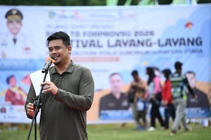 Festival Layang-Layang Piala Gubernur Dibuka, Gubsu Ingin Jadi Daya Tarik Wisata Sumut