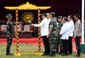 Dukung Karya Bakti Skala Besar TNI AD, Gubsu Harapkan Percepatan Infrastruktur di Kepulauan Nias
