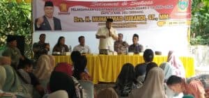 Serap Aspirasi Masyarakat, Drs. H.M. Subandi ST.MM Gelar Reses di Pancurbatu