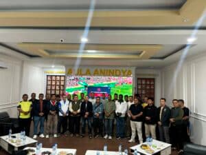 Bangun Kebersamaan, Polres Binjai Nobar Piala Dunia 2026