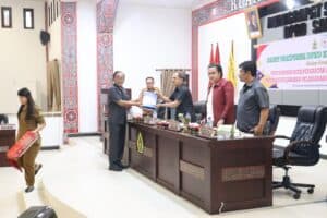 Wakil Bupati Samosir Sampaikan Nota Pengantar Ranperda Pertanggungjawaban Pelaksanaan APBD Tahun Anggaran 2025