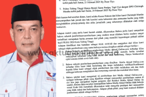 DPO Christoph Munthe Kirimi Redaksi Aktual Surat, Tuding Pemberitaan yang Dimuat Adalah Opini dan Pesanan Pileg 2024