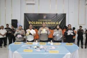 Kapolres Langkat Paparkan Pengungkapan 33 Kasus Narkotika dalam Ops Antik Toba 2026