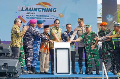Gebyar Pendidikan Kota Medan 2026, Rico Waas Tegaskan Komitmen Majukan Pendidikan dan Kebudayaan
