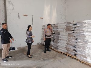 Sebahagian Bahan Logistik Pilkada Kota Medan Telah Sampai di Gudang Penyimpanan