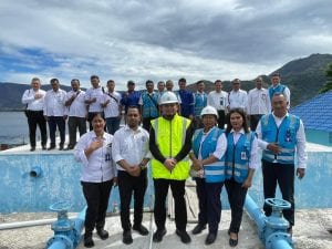 Tindak Lanjuti Harapan Gubsu Bobby Nasution, Plt Dirut Perumda Tirtanadi Berjibaku Atasi Gangguan Pelayanan Air Minum di Samosir