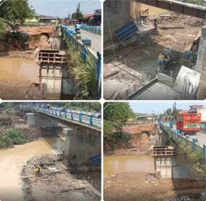 Diduga Minim Pengawasan Pembangunan Jembatan di Desa Patumbak Kampung Tanpa Papan Proyek dan Abaikan K3