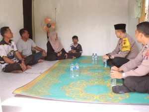 Akhiri Masa Tugas di Polres Binjai,AKBP Bambang C Utomo Kembali Temui Alif Fasa