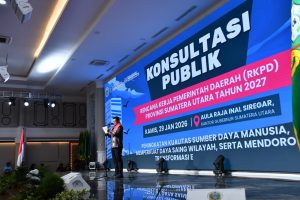 Bupati Samosir Hadiri Acara Konsultasi Publik RKPD Provsu Tahun 2027