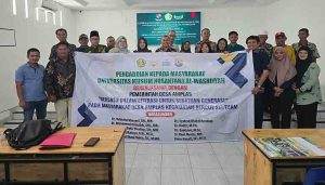 Dosen UMN Al-Washliyah Bekerjasama Dengan Perangkat Desa Amplas Gelar PKM