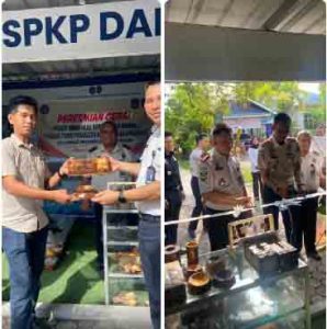Lapas Kelas IIB TBA Bersama Imigrasi Resmikan Gerai UMKM Karya Warga Binaan