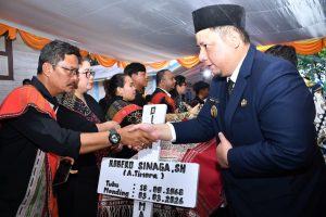 Tepat Waktu, Bupati Samosir Sampaikan LKPD 2025 ke BPK Sumut