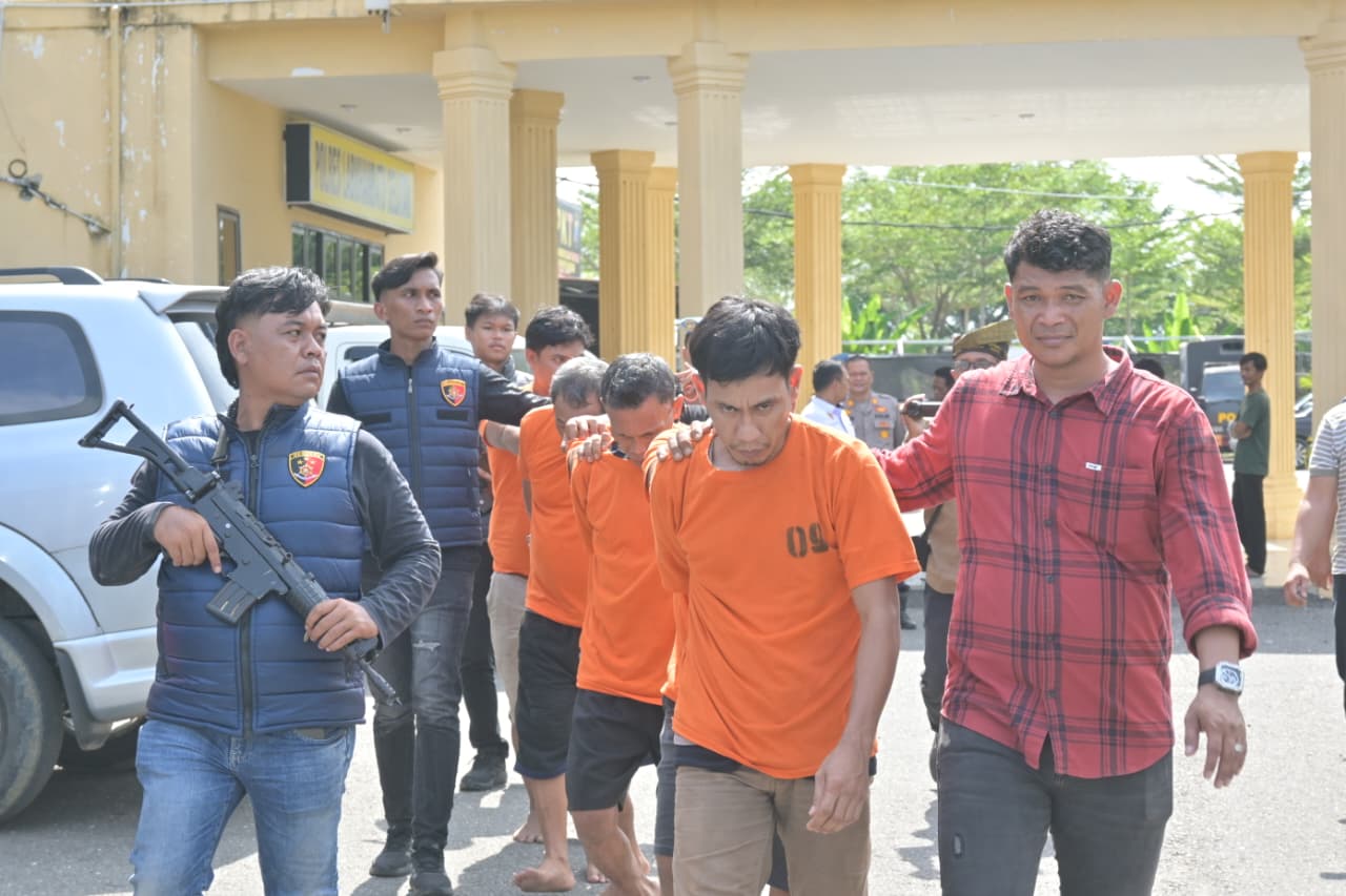 Kawanan Pencuri Ternak Ditangkap Polres Labusel