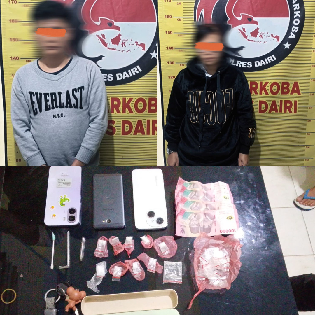 Miliki Sabu, Sat Narkoba Polres Dairi Ringkus Residivis Bersama Wanita di Kamar Kos – Kosan