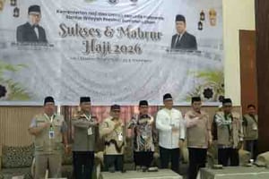 Kakanwil Kemenhaj Sumut Lepas Kloter Terakhir Embarkasi Medan