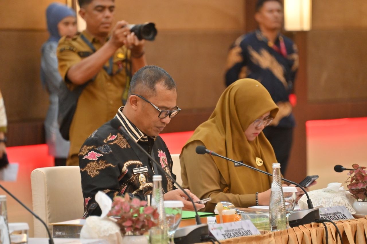Wabup Bagus Santoso Hadiri RUPS BRK Syariah 2026, Dorong Penguatan Ekonomi Bengkalis
