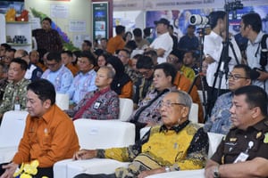Dukung program “UMKM Sumut Berkah”, Bupati Samosir Vandico Gultom hadiri pembukaan Pekan Inovasi dan Investasi Sumatera Utara tahun 2026