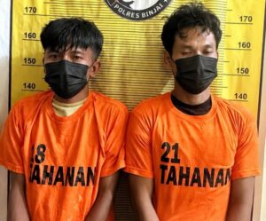 Tak Ada Ruang Bagi Peredaran Gelap Narkoba, Polres Binjai Amankan Dua Penjual Sabu