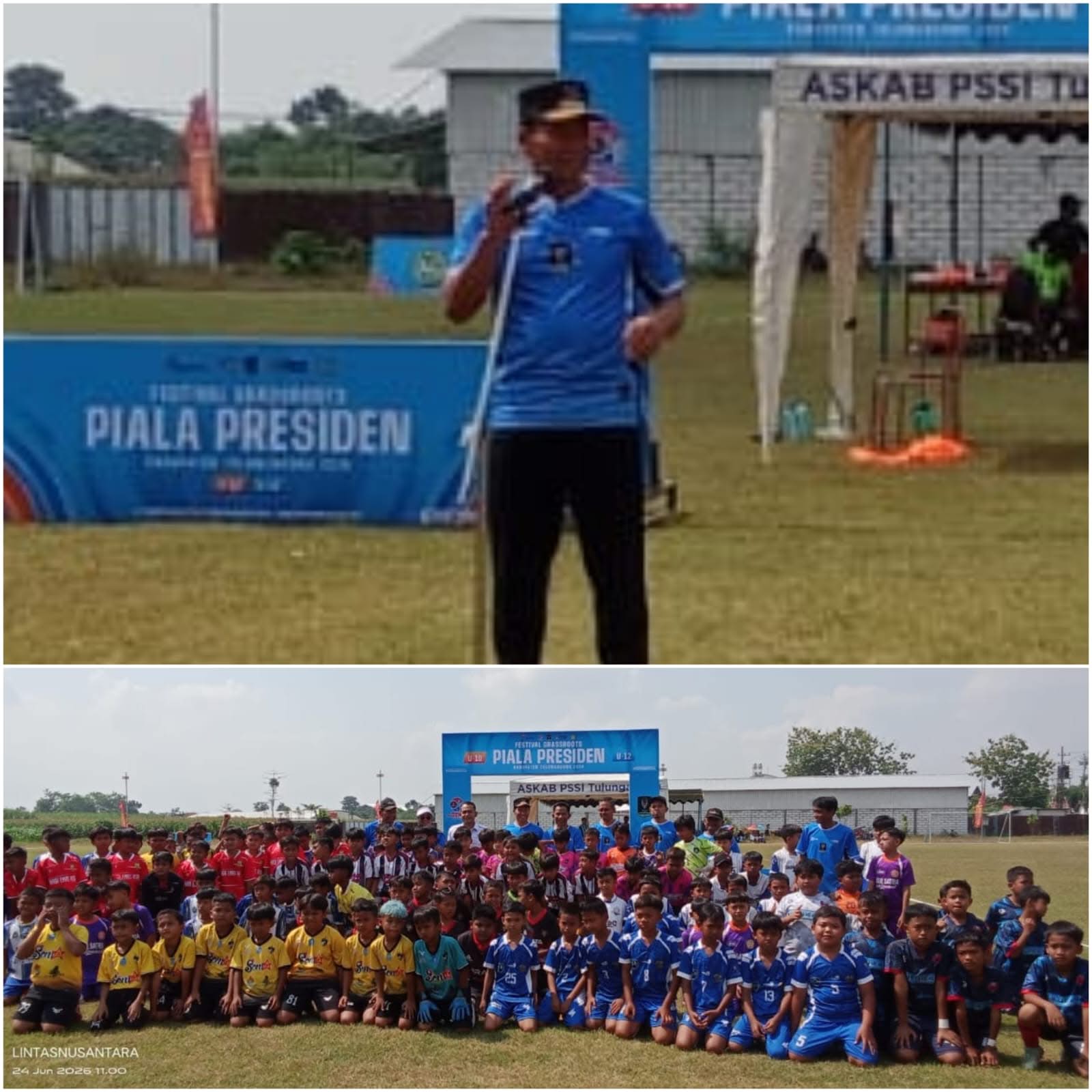 Ahmad Baharuddin Resmi Buka Festival Grassroots Piala Presiden