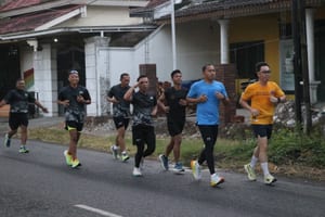 Semangat Kebersamaan di Fun Run 15 KM Kodim 0807/Tulungagung
