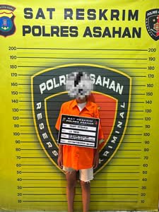 Diduga Akan Terlibat Tawuran Geng Motor,Sat Reskrim Polres Asahan Amankan Remaja Pembawa Sajam