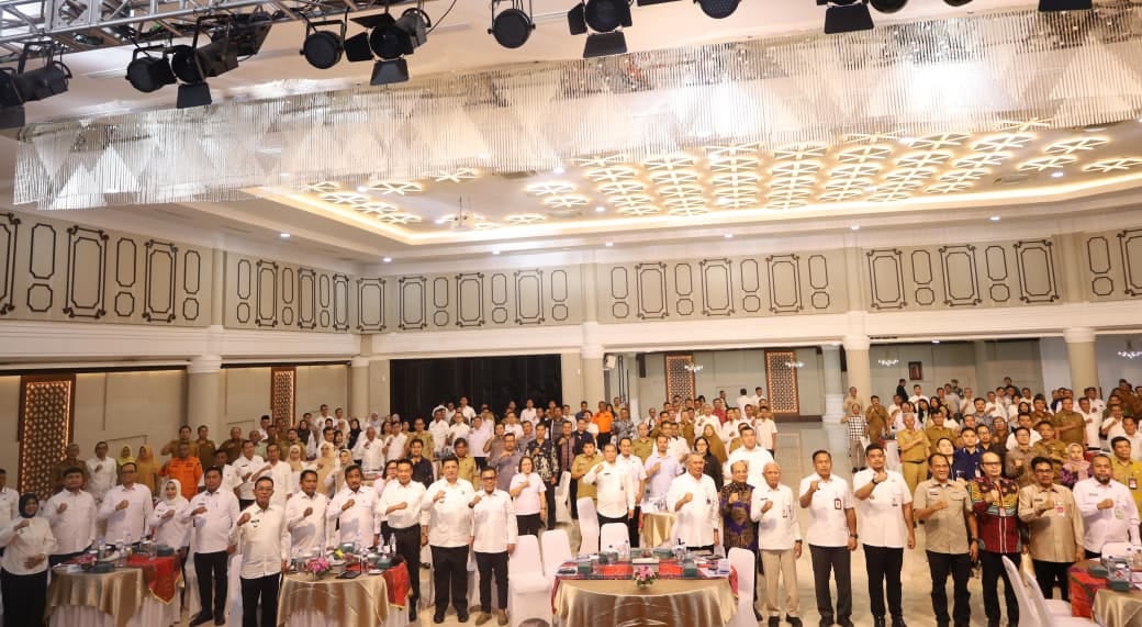 Pemko Tanjungbalai Ikuti Rakor Monitoring dan Asistensi Penggunaan TKD Tambahan